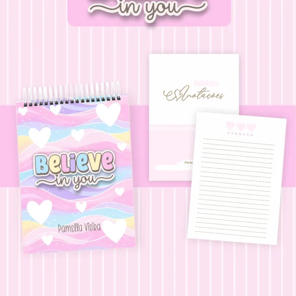 Arquivo Agenda Believe In You - Pamella - Imagem 7