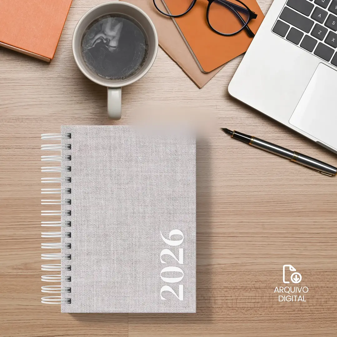 Arquivo Agenda Neutra Datada 2026 1DPP e 1DPP com Sáb e Dom Juntos - Sara - Imagem 7