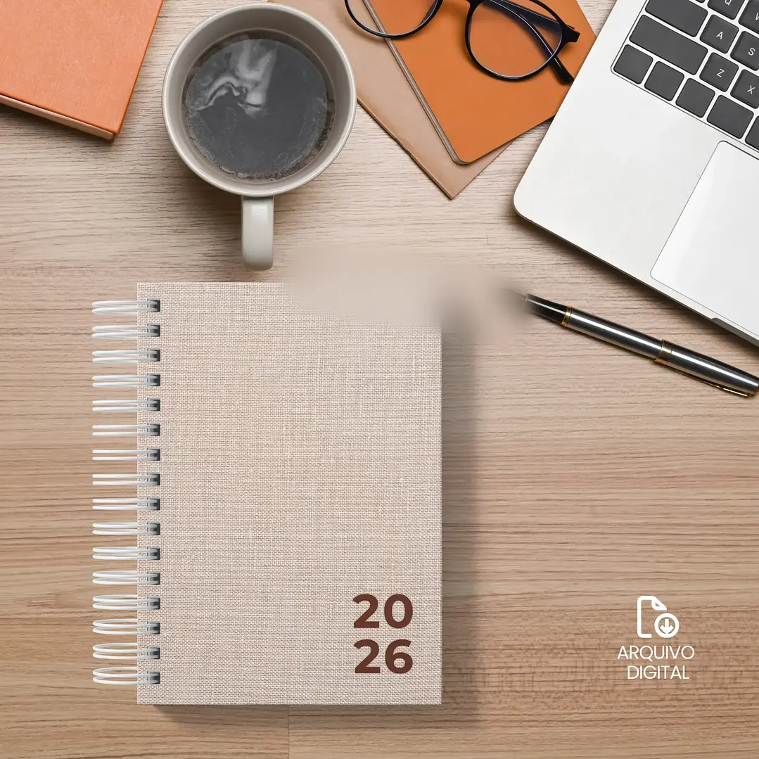 Arquivo Agenda Neutra Datada 2026 1DPP e 1DPP com Sáb e Dom Juntos - Sara - Imagem 8