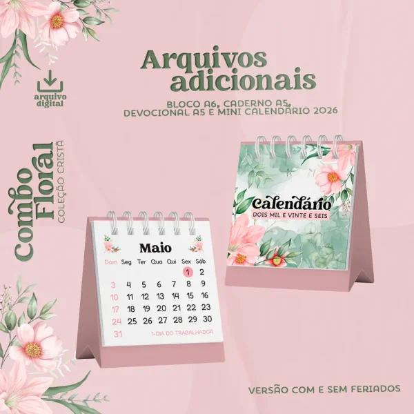 Arquivo Coleção Sweet Flower 2026 - Metamorpaper - Imagem 6