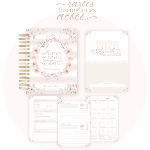 rquivo Agenda Lettering Clean - Pamella - Imagem 8