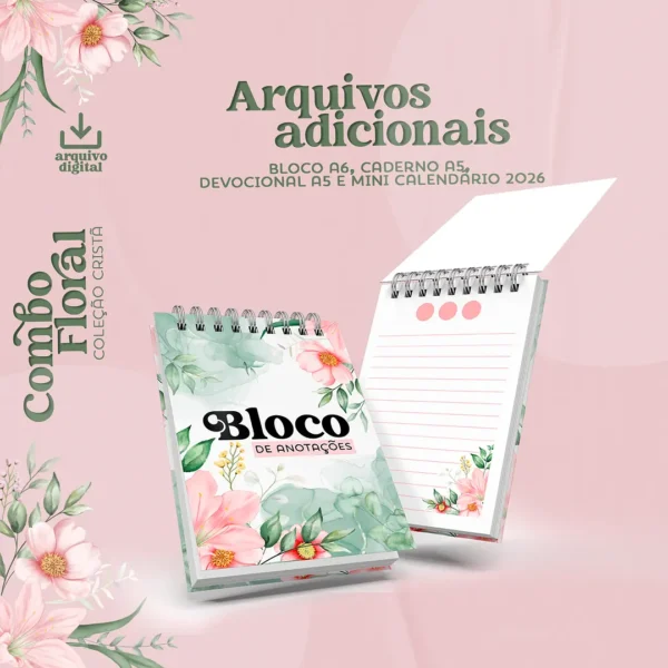Arquivo Coleção Sweet Flower 2026 - Metamorpaper - Imagem 5