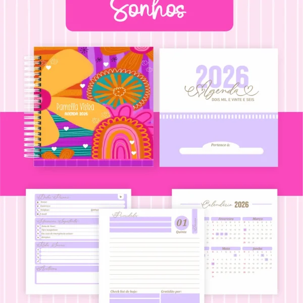 Arquivo Agenda Colorindo Sonhos - Pamella - Imagem 7