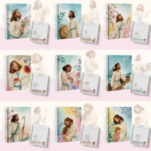 Coleção Cadernos Meu Doce Jesus - Luminous Paper