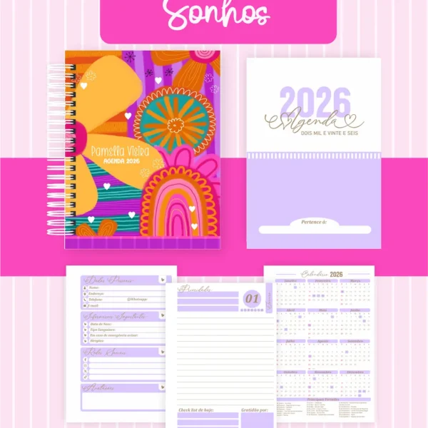 Arquivo Agenda Colorindo Sonhos - Pamella - Imagem 6