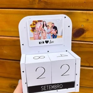 Arquivo Calendário em Cubo com Foto - Gritti