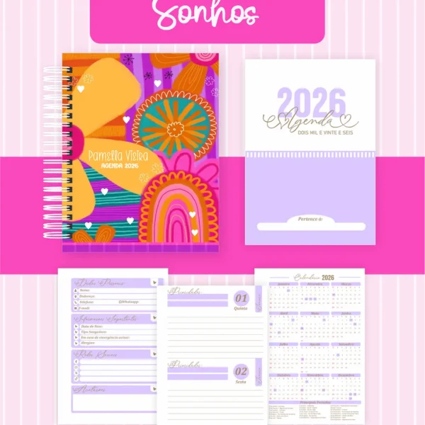 Arquivo Agenda Colorindo Sonhos - Pamella - Imagem 5