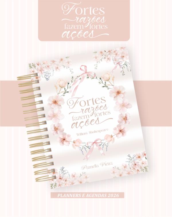 rquivo Agenda Lettering Clean - Pamella