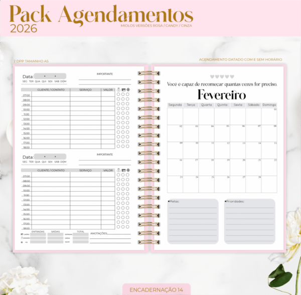Combo Agendamentos 2026 (Lina) - Imagem 14