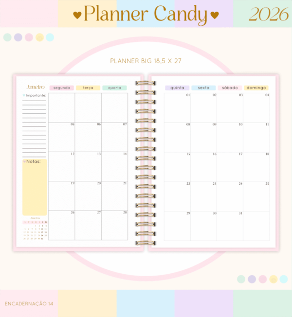 Planner Big 2026 (Lina) - Imagem 7