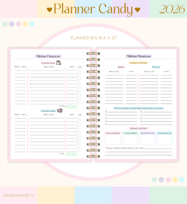 Planner Big 2026 (Lina) - Imagem 6