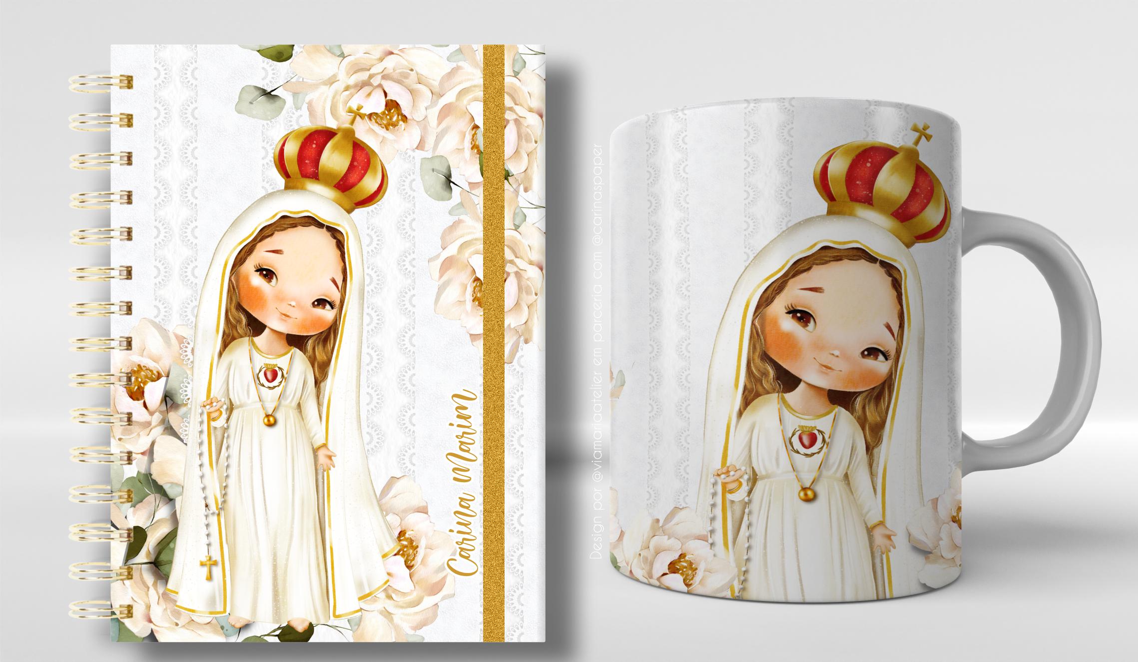 10 Artes para canecas N. Senhora de Fátima