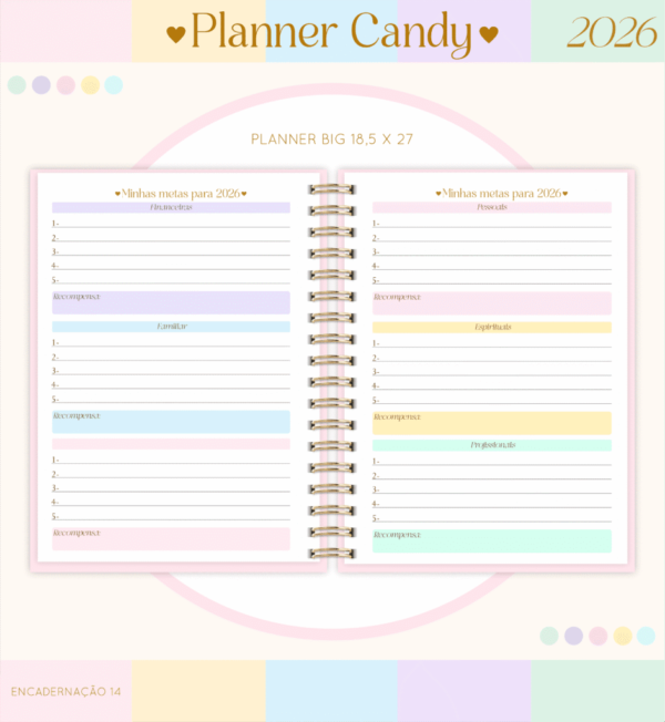 Planner Big 2026 (Lina) - Imagem 3