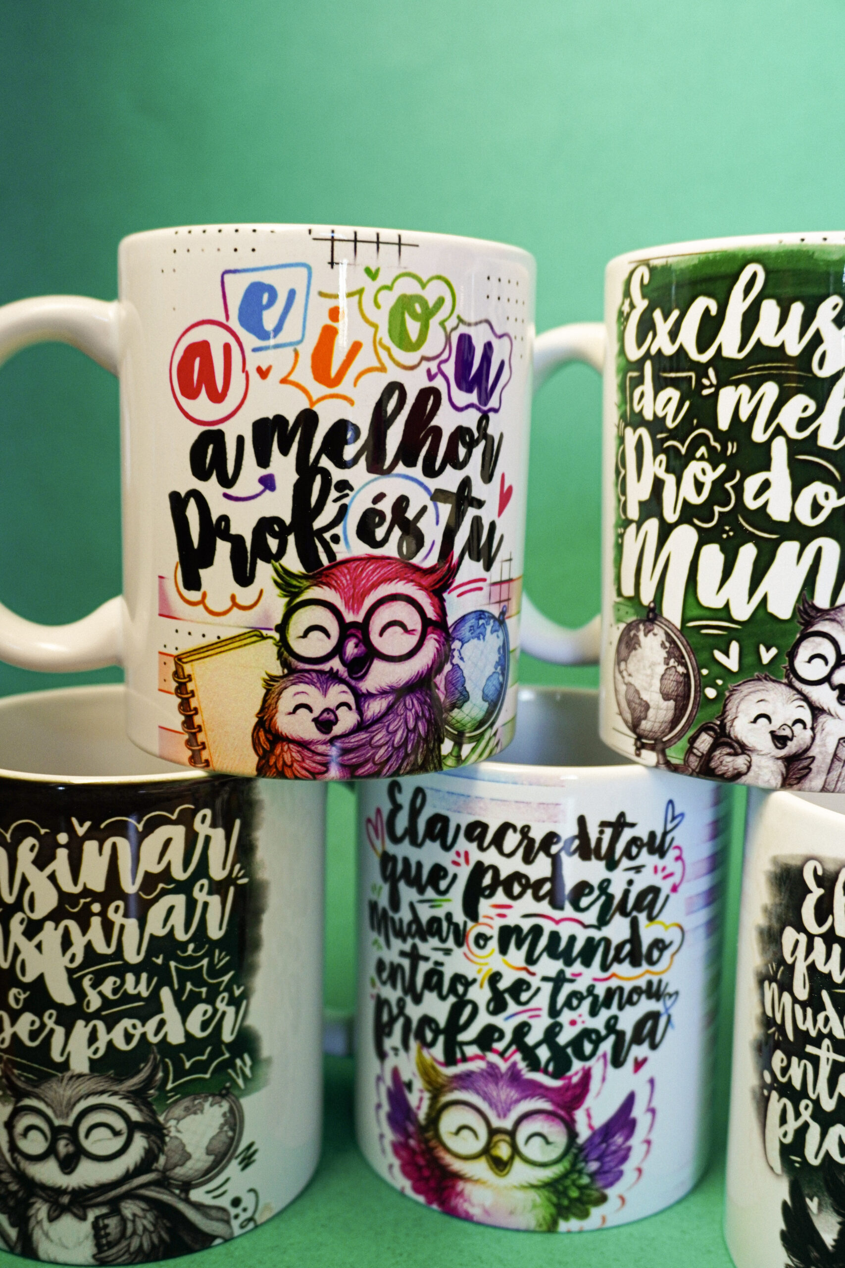 Artes para Canecas e azulejos Professores 2025 - Imagem 6
