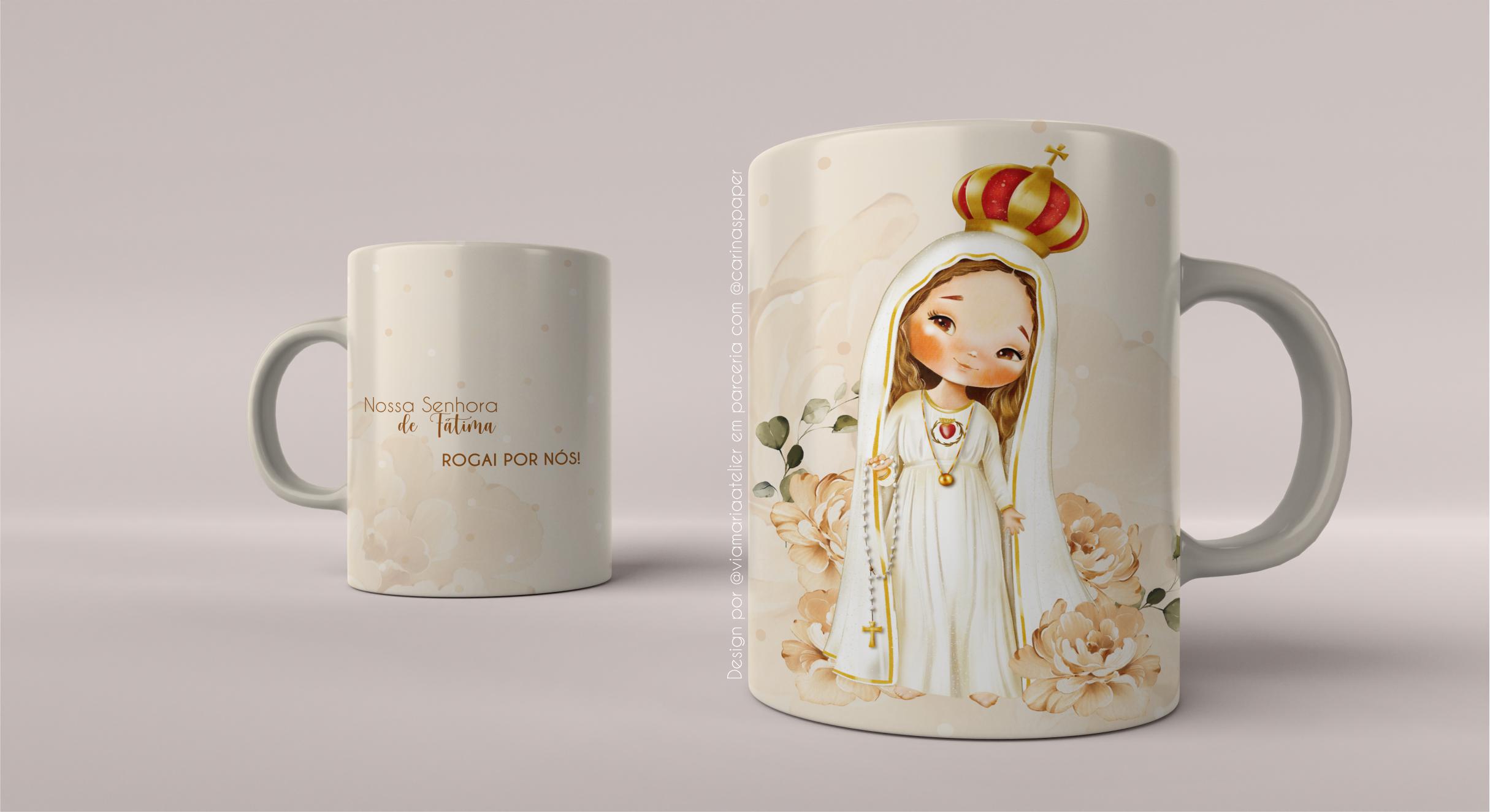 10 Artes para canecas N. Senhora de Fátima - Imagem 13
