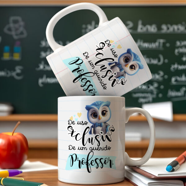 Artes Caneca Dia dos Professores 2025 - ADILSON - Imagem 7