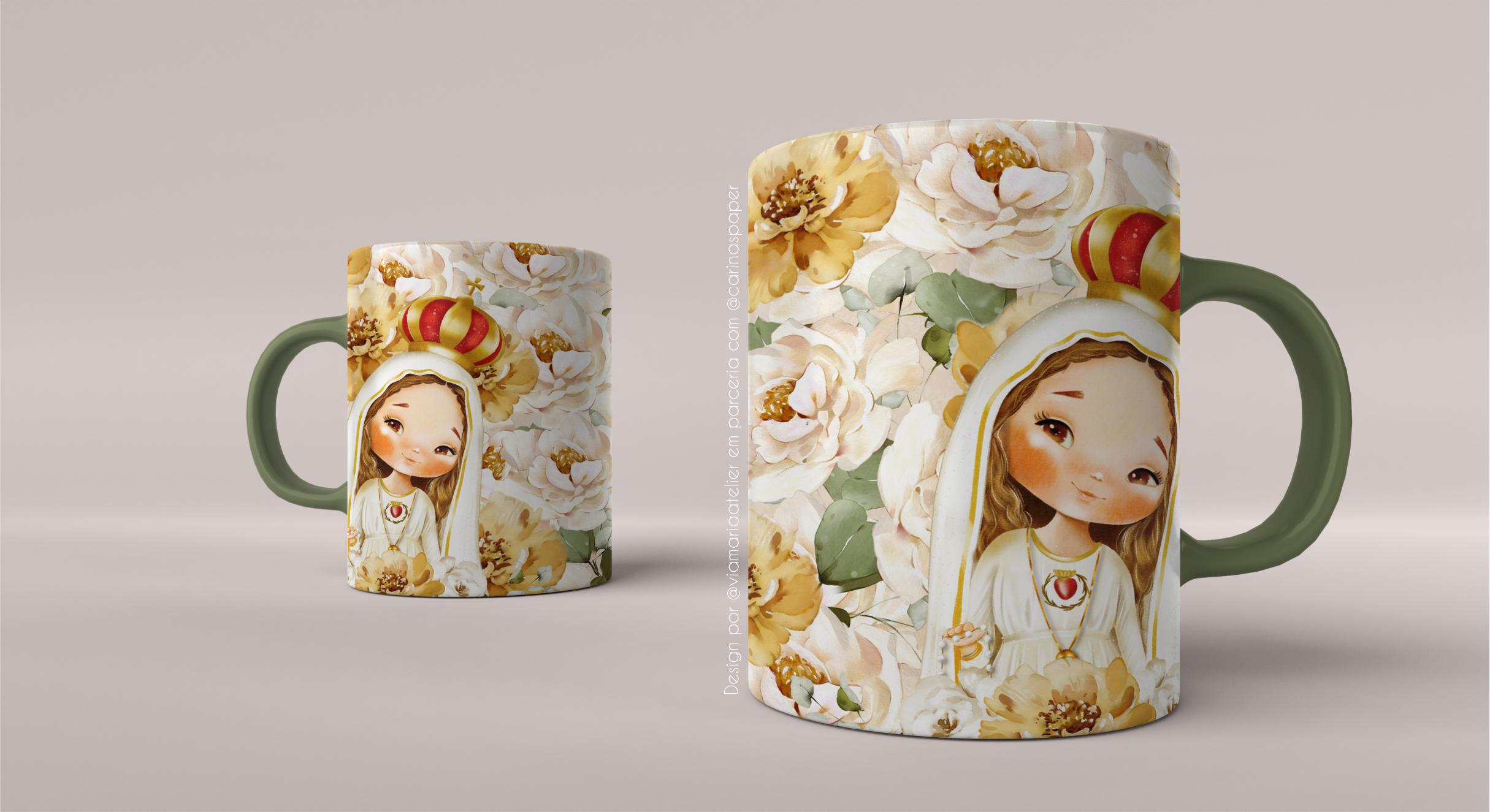 10 Artes para canecas N. Senhora de Fátima - Imagem 11