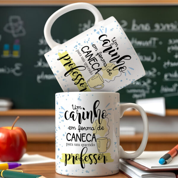 Artes Caneca Dia dos Professores 2025 - ADILSON - Imagem 10