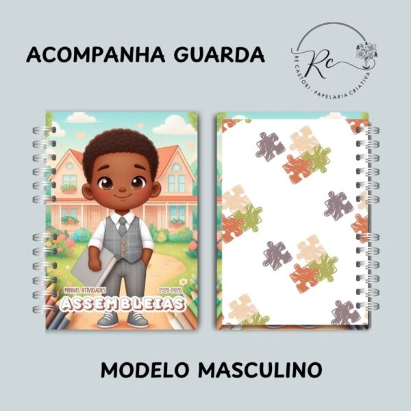 Kit Caderno Infantil Atividades Assembleias 2025 |2026 (Re Castori) - Imagem 6