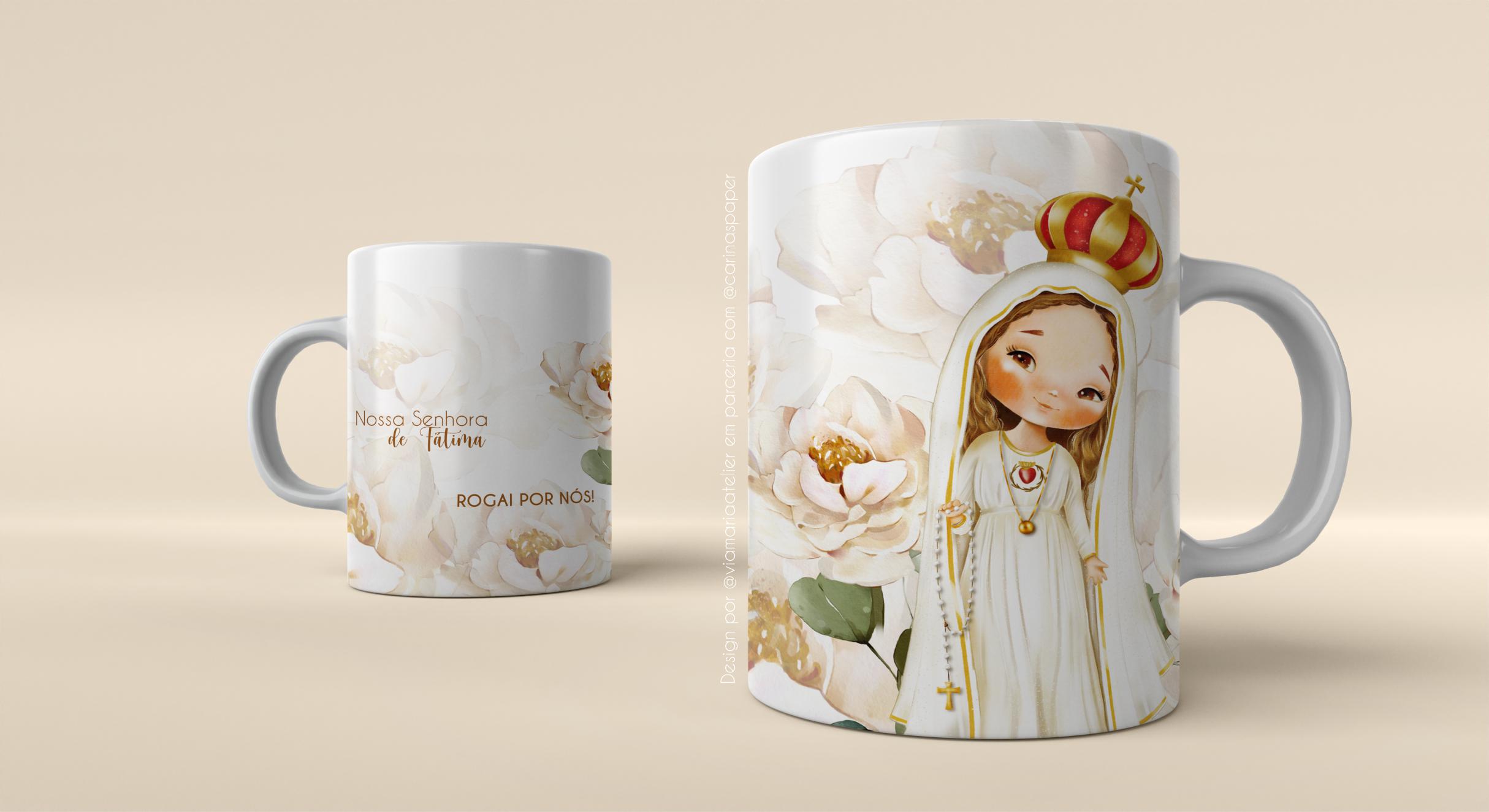 10 Artes para canecas N. Senhora de Fátima - Imagem 10