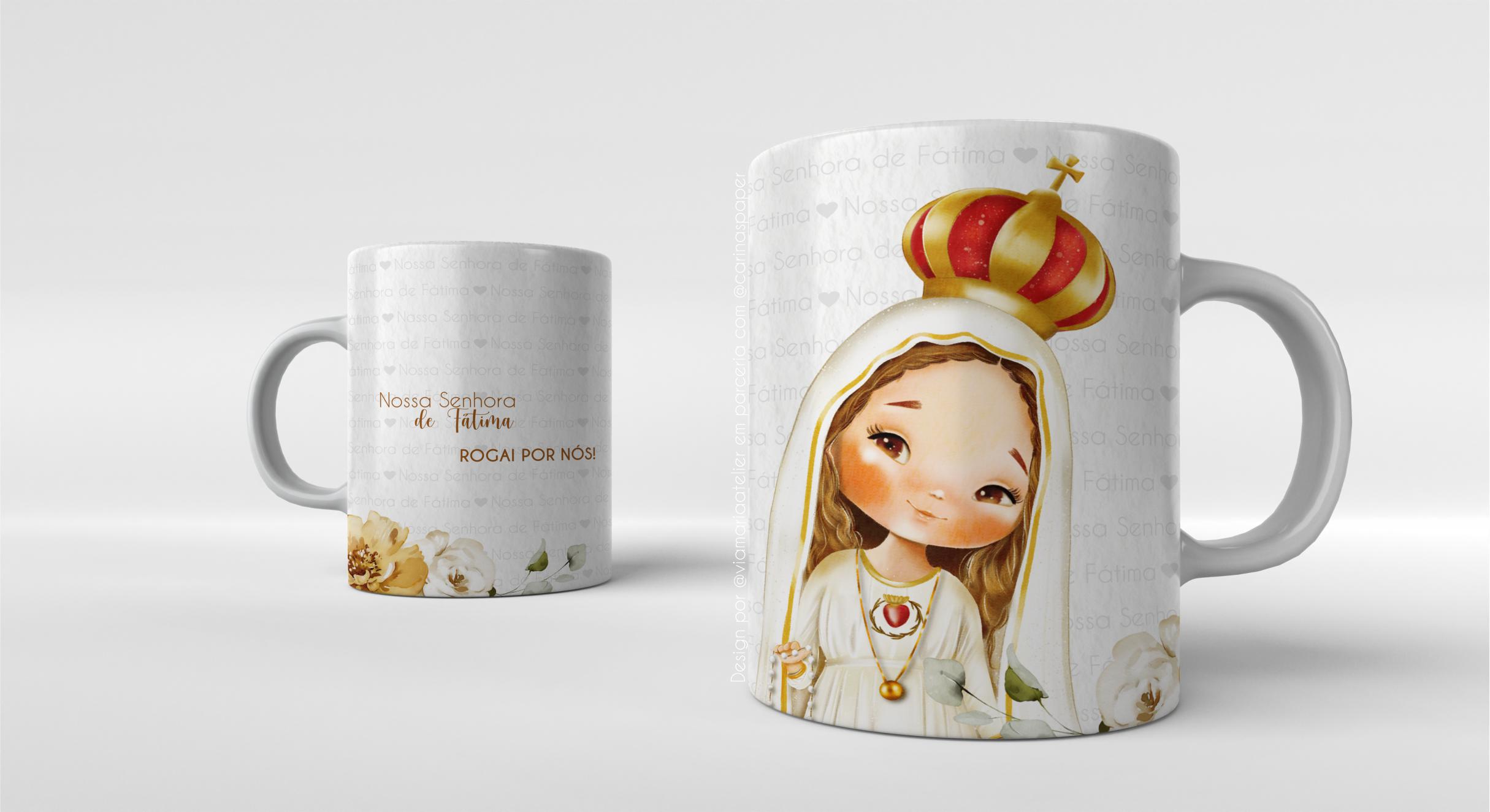 10 Artes para canecas N. Senhora de Fátima - Imagem 9