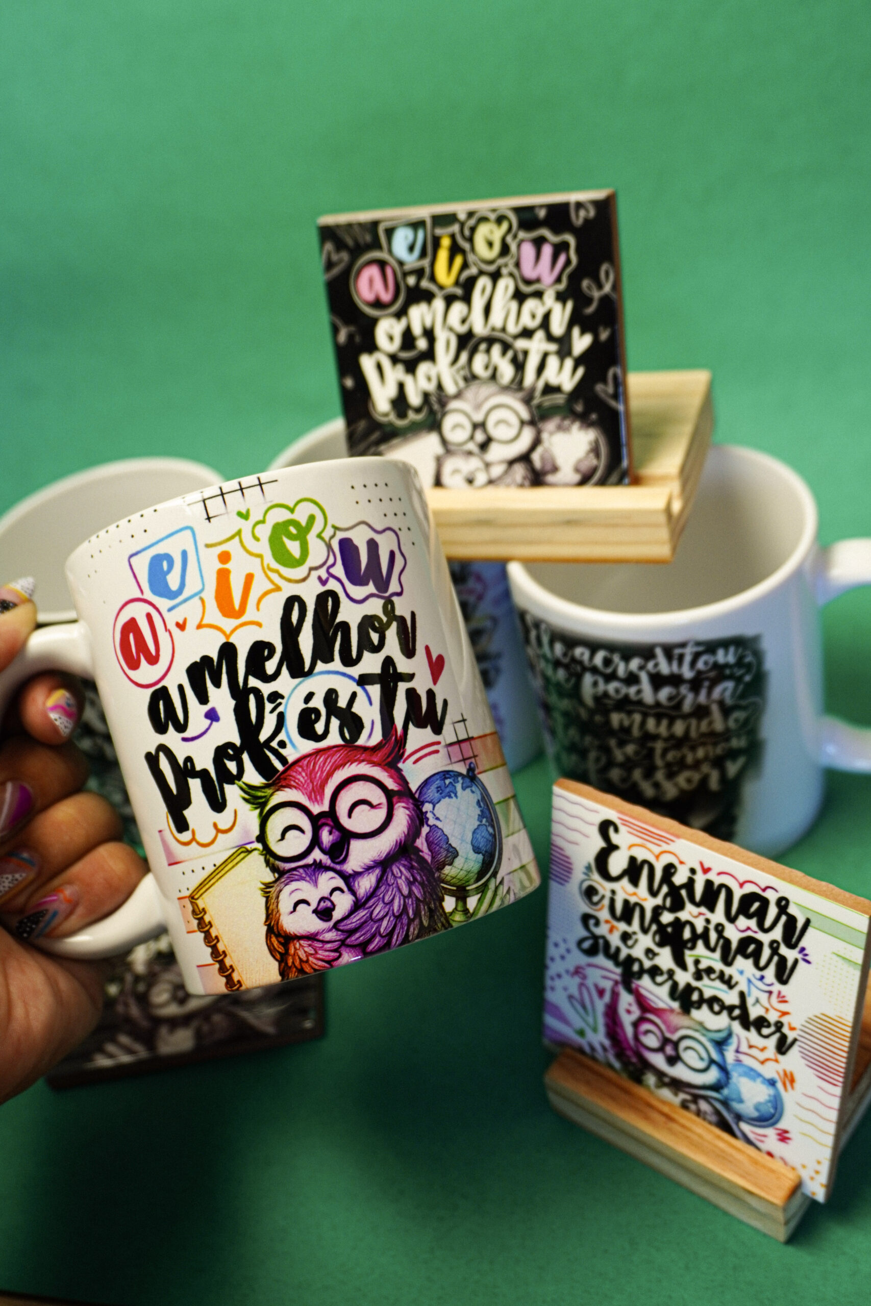 Artes para Canecas e azulejos Professores 2025 - Imagem 10