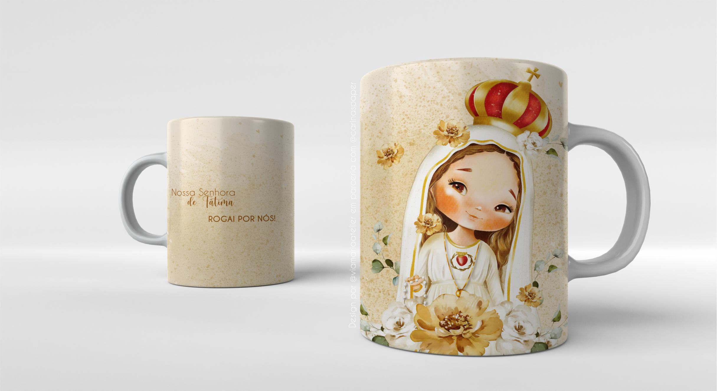 10 Artes para canecas N. Senhora de Fátima - Imagem 7