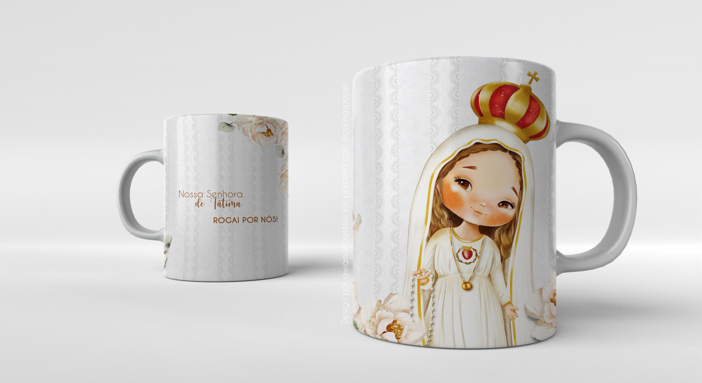 10 Artes para canecas N. Senhora de Fátima - Imagem 6