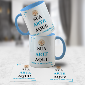 Mockup Automátizado para Caneca 8- PSD