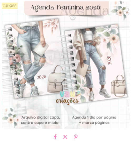 Arquivo Agenda Moderna - Van Criações - Imagem 2