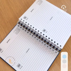 Arquivo Agenda Neutra Datada 2026 2DPP - Sara