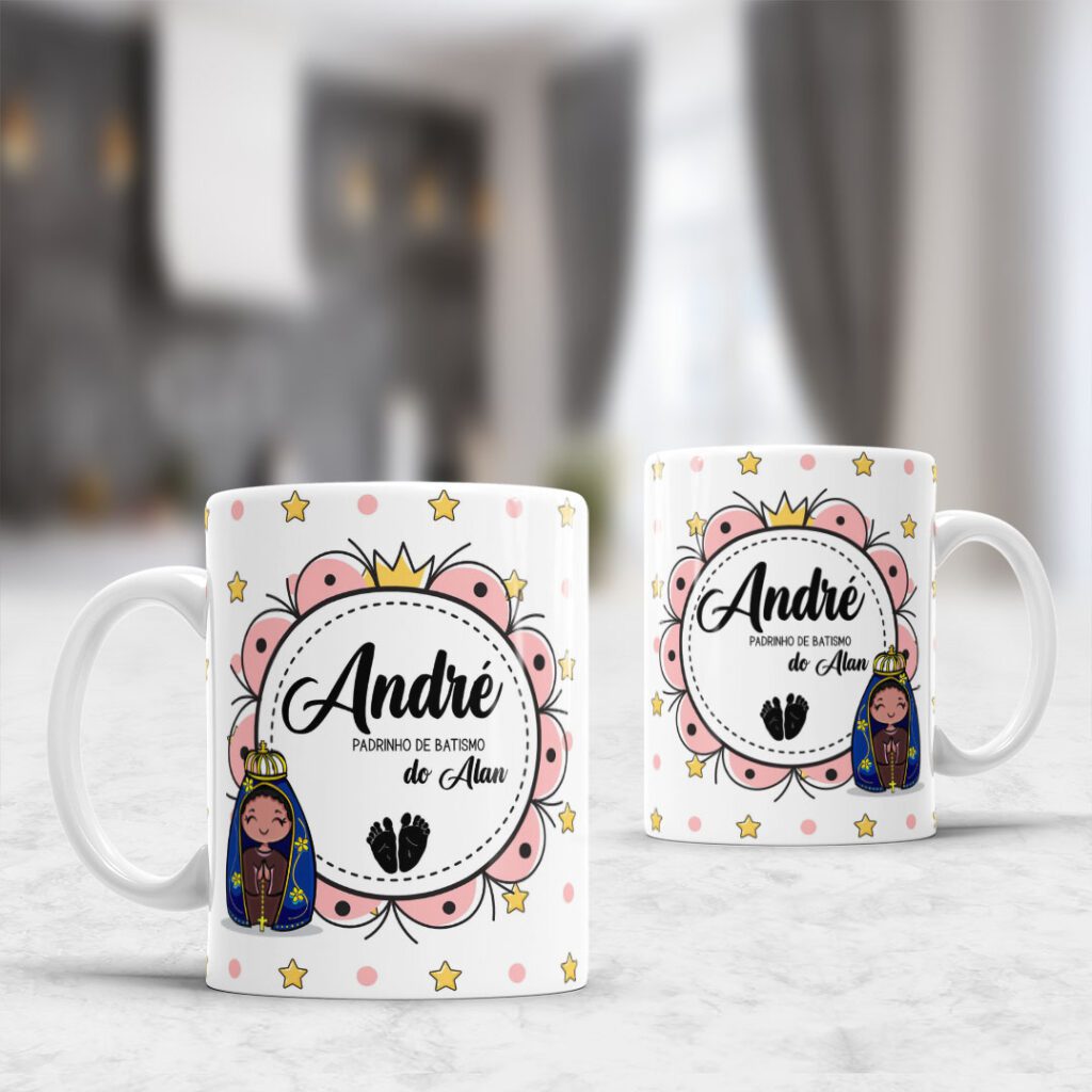 Convite Padrinhos – Arte Avulsa Caneca - Imagem 3