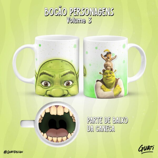 Coleção Bocão Personagens Vol 3 – Artes para Canecas - Imagem 12