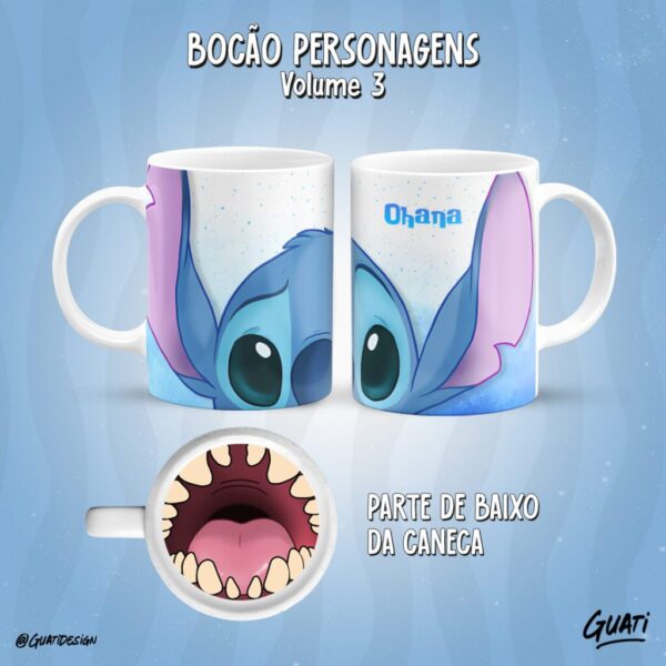 Coleção Bocão Personagens Vol 3 – Artes para Canecas - Imagem 8