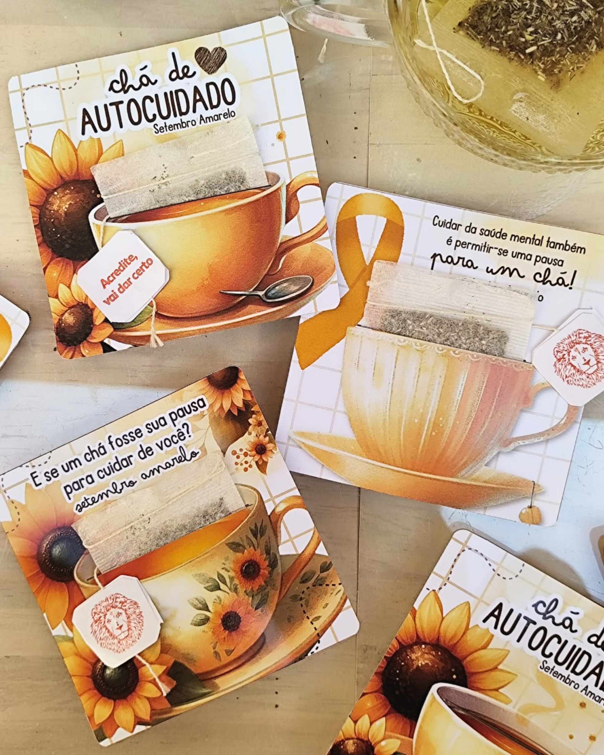 Card chá - Setembro Amarelo 2025