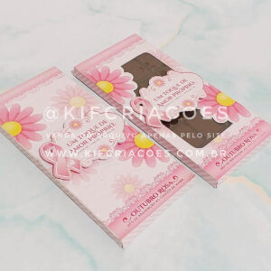 Caixa Barra chocolate – Outubro Rosa (Kif)
