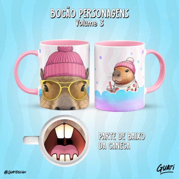 Coleção Bocão Personagens Vol 3 – Artes para Canecas - Imagem 6