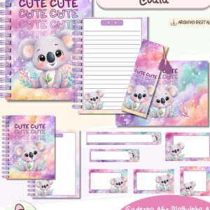 Combo Escolar Coala - bia shaina