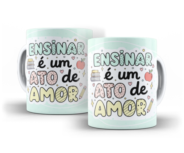 Canecas Dia dos Professores - Gratidão em Cores - Imagem 6