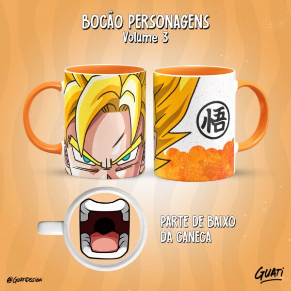 Coleção Bocão Personagens Vol 3 – Artes para Canecas - Imagem 2