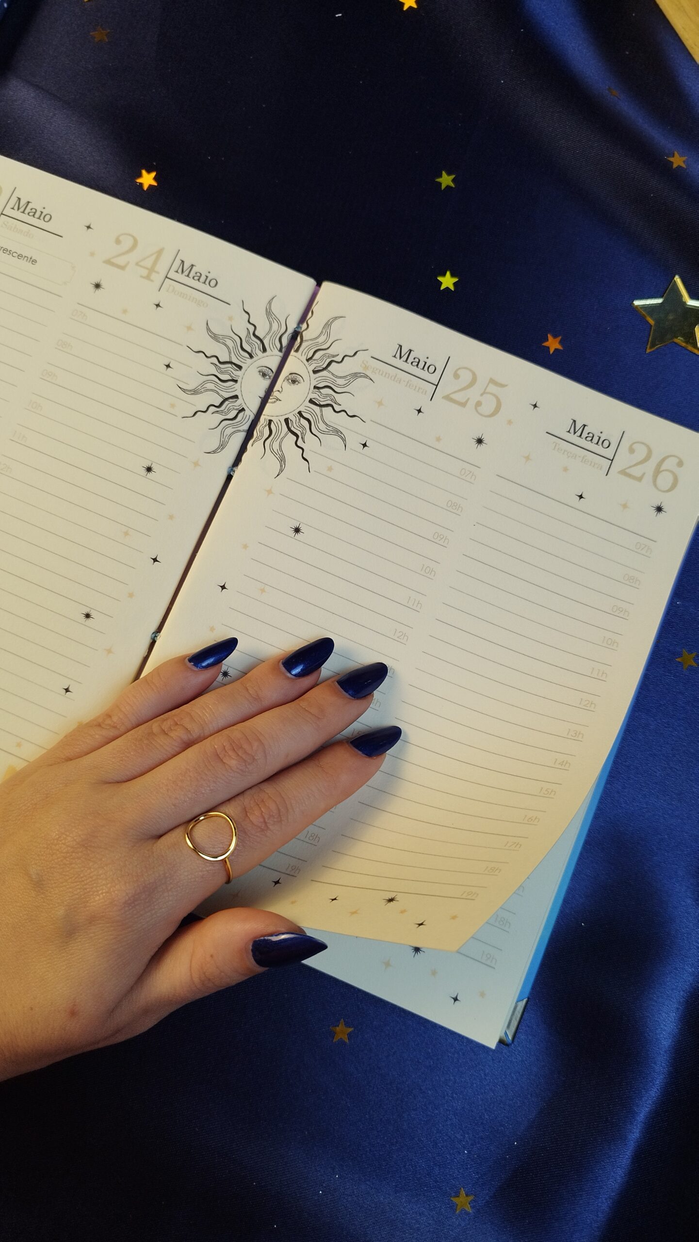 Arquivo Agenda Coleção Astros Costura - Perfeito Miolo - Imagem 4