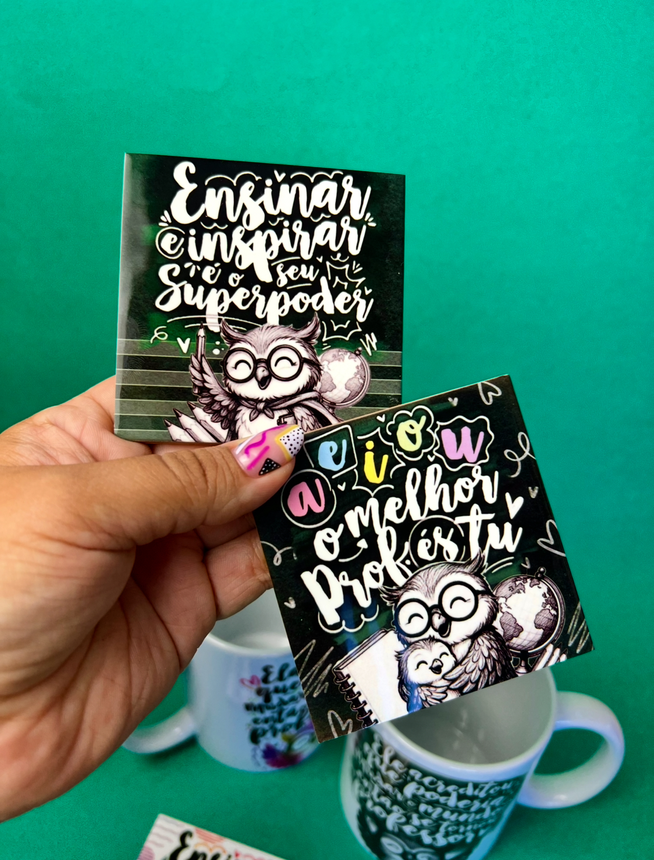 Artes para Canecas e azulejos Professores 2025 - Imagem 2