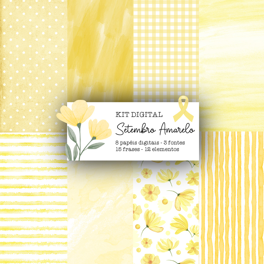 Setembro Amarelo – Kit Digital