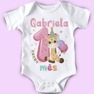 Artes para Body Mêsversário - Adilson