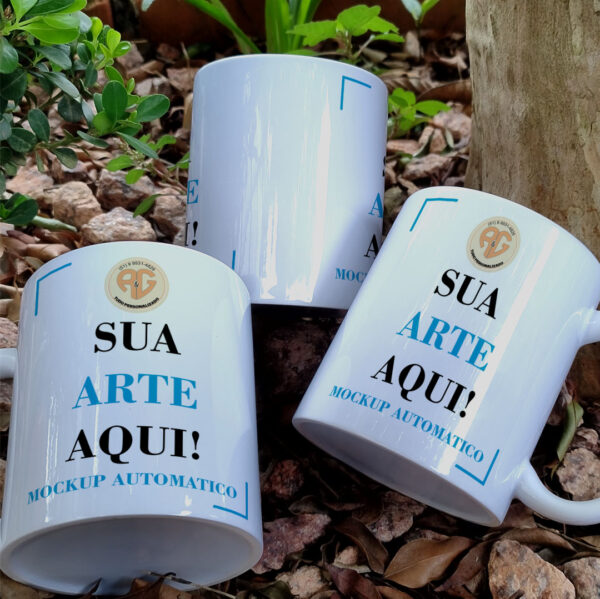 Mockup Automátizado para Caneca 1.0 - PSD