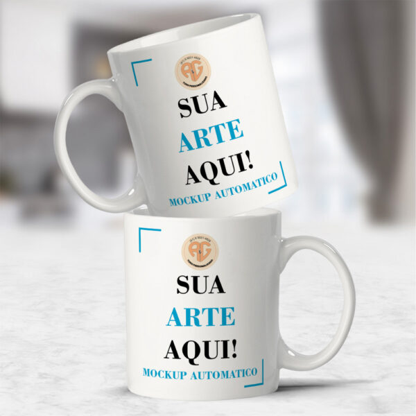 Mockup Automátizado para Caneca 3.0 -PSD
