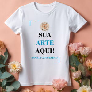 Mockup Automátizado para Camiseta Feminina