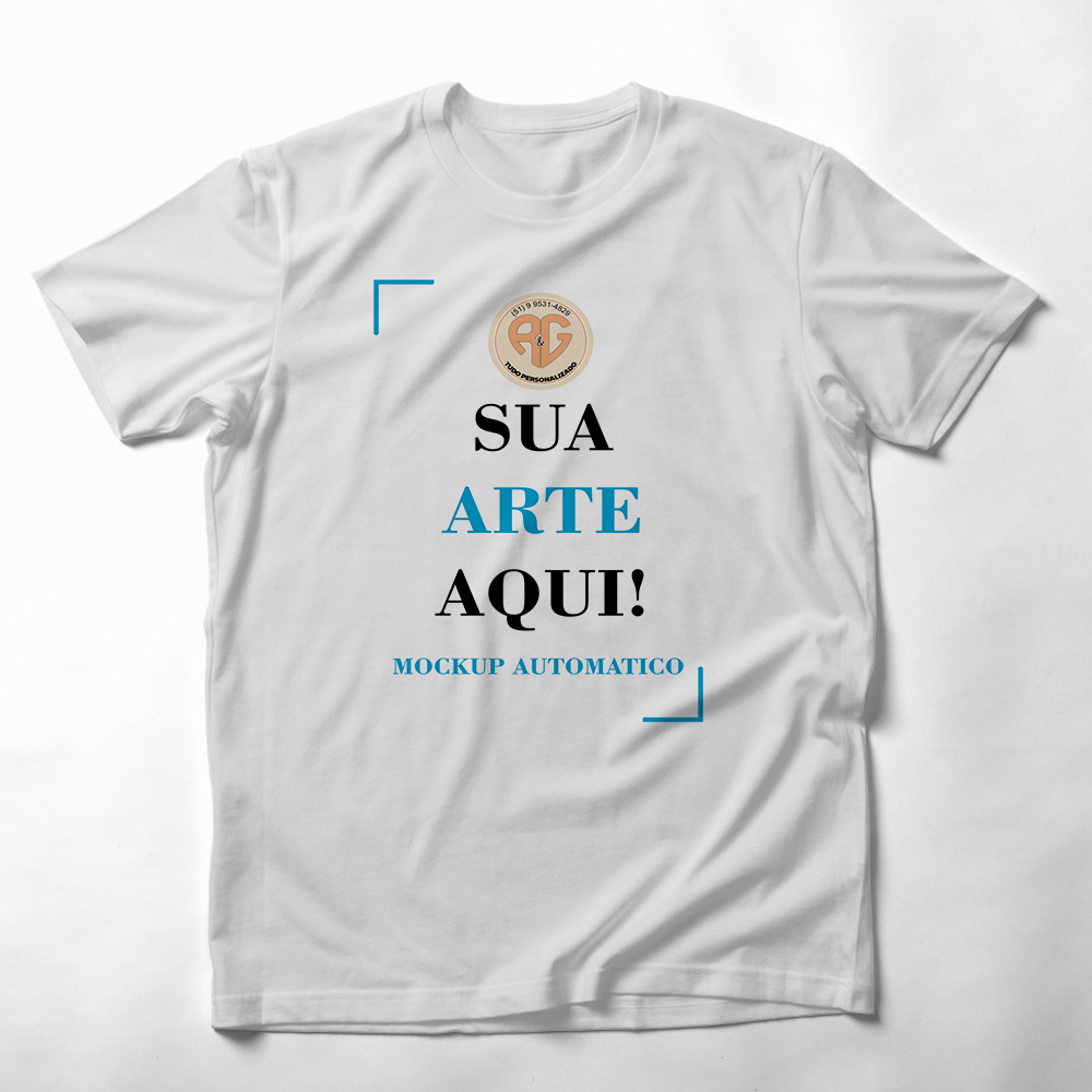 Mockup Automátizado para Camiseta 1.0 - PSD
