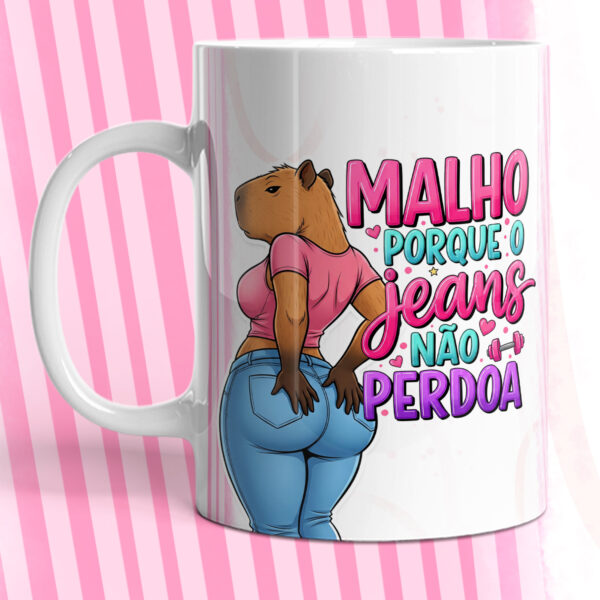 Arquivo Caneca Capivara Fitness - Canecas Criativas - Imagem 2