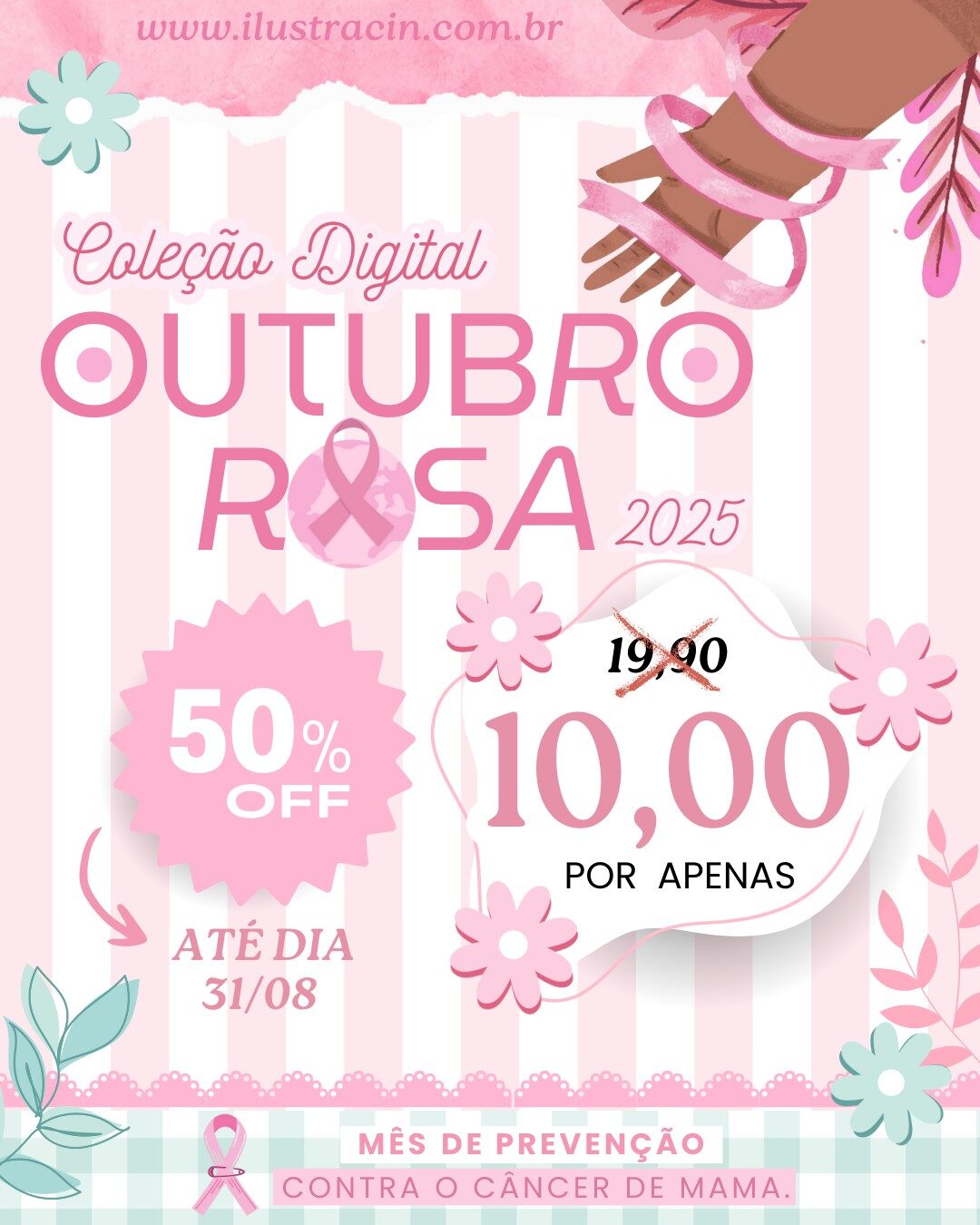 Outubro Rosa 2025 (Ilustracin)
